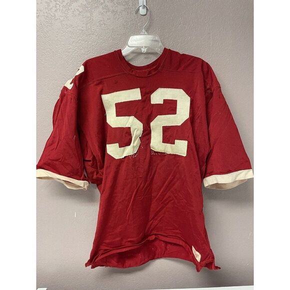 Vintage Wilson Football Jersey Mens College Size 46 Number 52 Damaged See Photos
